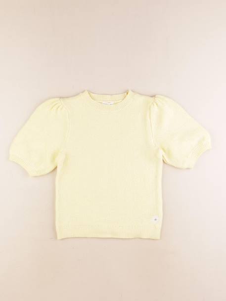 Pull - 8 ans Jaune 1 - vertbaudet enfant 