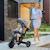 Tricycle kinderkraft TWIPPER 5 en 1 évolutif siège pivotant 360° click & twist inclinable avec canopy Grau 2 - vertbaudet enfant 