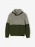 Pull col snood garçon marine+vert 4 - vertbaudet enfant 