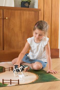 Linge de maison et décoration-Décoration-Tapis-Tapis de jeu enfant "Centre équestre" - fabriqué en France