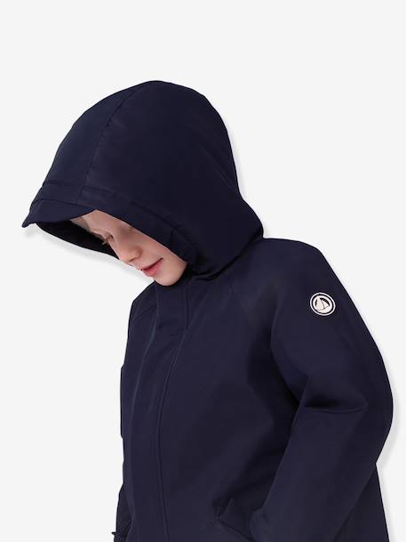 Parka enfant mi-longue marine 4 - vertbaudet enfant 