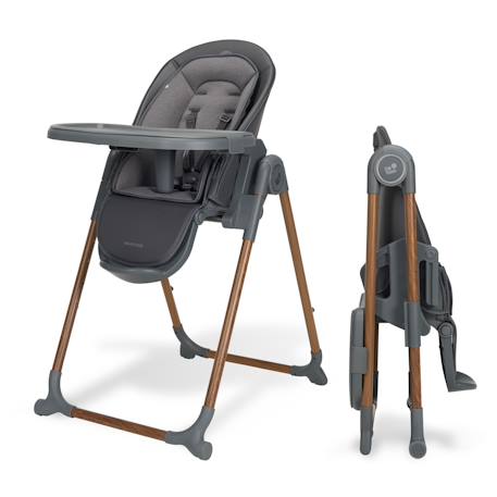 Chaise haute bébé ava plus Elegance beige+Elegance graphite 7 - vertbaudet enfant 