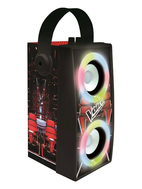 Enceinte bluetooth portable avec micro et effets lumineux the voice Noir 4 - vertbaudet enfant 