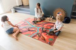 Linge de maison et décoration-Décoration-Tapis-Tapis de jeu enfant "Canyon Adventure" - fabriqué en France