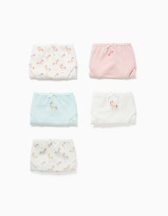 Lot de 5 culottes en coton avec imprimés licornes  - vertbaudet enfant