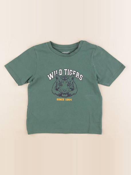 Tee-shirt - 4 ans Vert 1 - vertbaudet enfant 