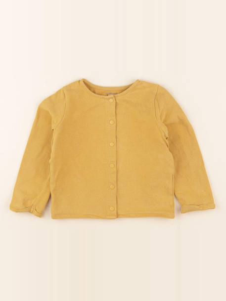 Gilet - 4 ans Jaune 1 - vertbaudet enfant 