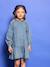 Robe denim fille bleu jean 5 - vertbaudet enfant 