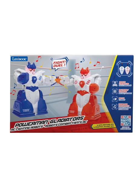 Powerman gladiator robots combattants avec télécommande Bleu 5 - vertbaudet enfant 