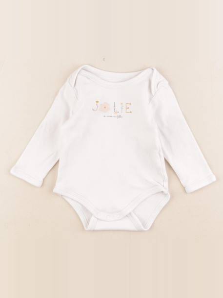 Body - 6 mois Blanc 1 - vertbaudet enfant 