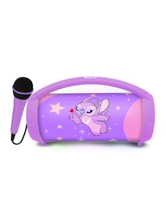 Jouet-Multimédia-casques audio - écouteurs-Enceinte bluetooth lumineuse avec micro angel stitch