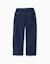 Jean baggy cargo avec cordon de serrage Bleu foncé 2 - vertbaudet enfant 