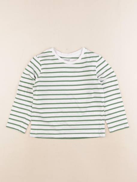 Tee-shirt - 5 ans Blanc, vert 1 - vertbaudet enfant 
