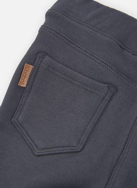 Pantalon fille en molleton Gris 4 - vertbaudet enfant 