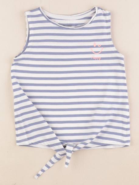 Débardeur - 3 ans Blanc, bleu 1 - vertbaudet enfant 