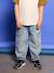 Jean loose morphologie fin double stone+noir 1 - vertbaudet enfant 
