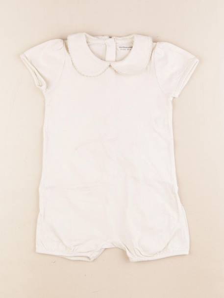 Pyjama coton - 24 mois Beige 1 - vertbaudet enfant 