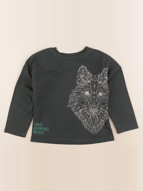 Tee-shirt - 5 ans Vert 1 - vertbaudet enfant 