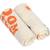 Lot de langes bébé en mousseline de coton – doux, respirants et multi-usages au quotidien Beige, orange, bleu 2 - vertbaudet enfant 