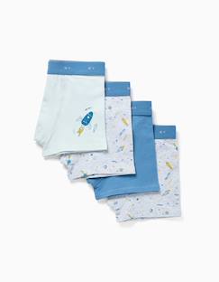 Lot de 4 boxers avec imprimés espace  - vertbaudet enfant