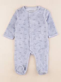 Seconde main-Garçon-Pyjama, surpyjama, dors-bien-Pyjama velours - 3 mois