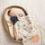 Lot de langes bébé en mousseline de coton – doux, respirants et multi-usages au quotidien Beige, orange, bleu 5 - vertbaudet enfant 