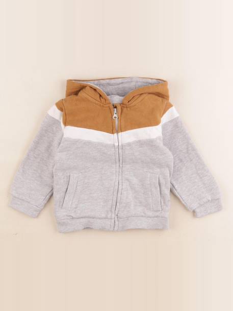 Sweat - 18 mois Gris 1 - vertbaudet enfant 