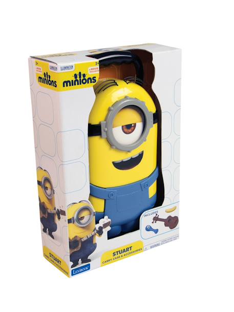 Malette de jeu les minions en forme de personnage stuart Jaune 4 - vertbaudet enfant 