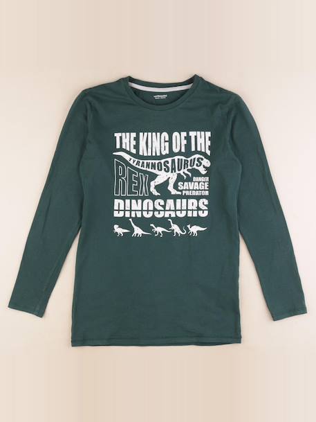 Tee-shirt - 12 ans Vert 1 - vertbaudet enfant 