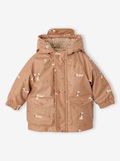 Bébé-Manteau, combipilote, nid d'ange-Ciré bébé à capuche doublé en sherpa