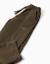Pantalon baggy en sergé avec poches cargo Vert foncé 4 - vertbaudet enfant 