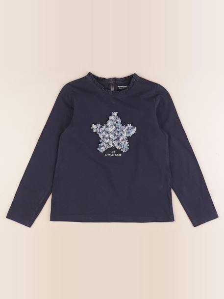 Tee-shirt - 8 ans Bleu 1 - vertbaudet enfant 