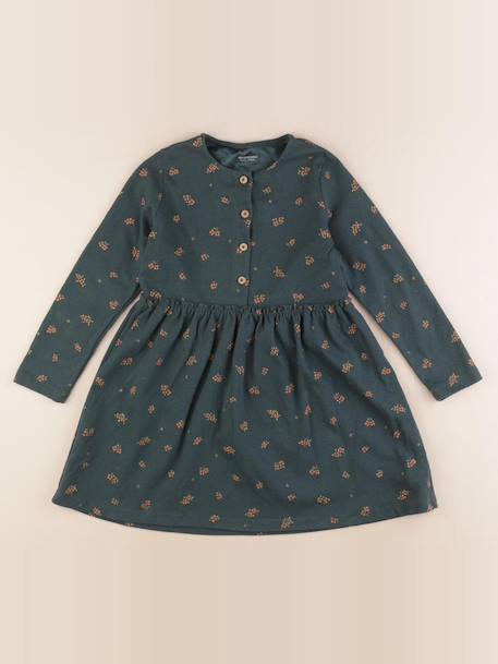 Robe - 8 ans Vert, or 1 - vertbaudet enfant 