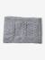 Ensemble bébé bonnet, snood et moufles gris chiné 4 - vertbaudet enfant 