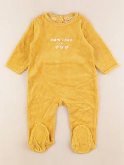 Seconde main-Fille-Pyjama, surpyjama, dors-bien-Pyjama velours - 9 mois
