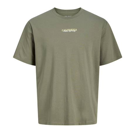 T-shirt garçon jjcity Blanc+Noir+Vert 5 - vertbaudet enfant 