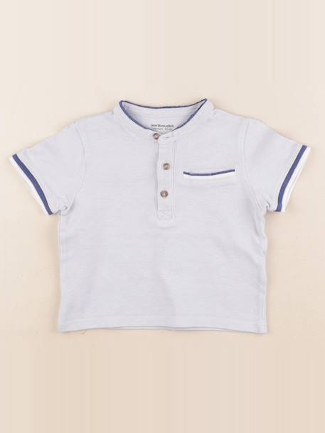 Polo - 18 mois Bleu 1 - vertbaudet enfant 