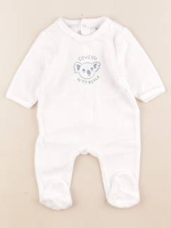 Seconde main-Fille-Pyjama, surpyjama, dors-bien-Pyjama velours - 1 mois