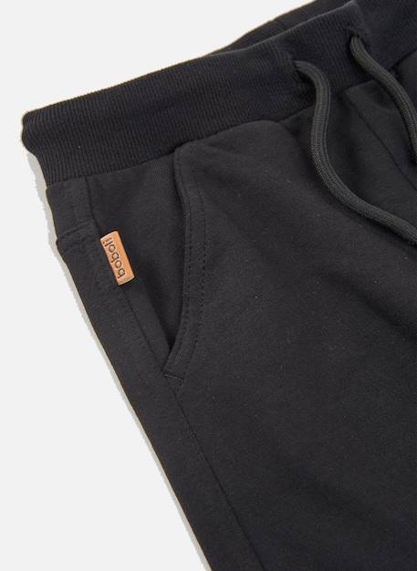 Pantalon garçon molleton Noir 3 - vertbaudet enfant 