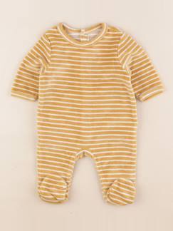 Seconde main-Garçon-Pyjama, surpyjama, dors-bien-Pyjama velours - 1 mois