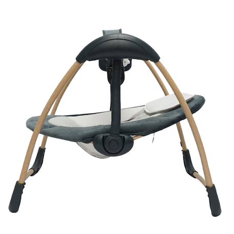 Balancelle bébé dolphy portable avec arche de jeu Gris 6 - vertbaudet enfant 