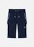 Pantalon garçon molleton cargo Bleu 1 - vertbaudet enfant 