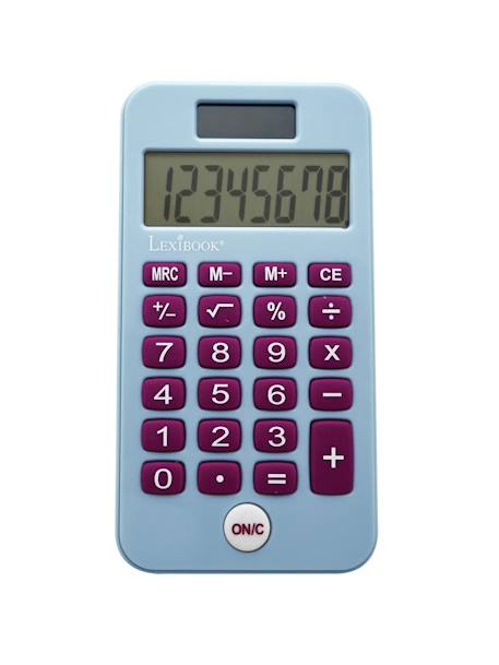 Calculatrice de Poche Reine des neiges avec Couvercle de Protection, Fonctions Classiques et évoluées, à Piles et Solaire Bleu 3 - vertbaudet enfant 