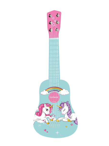 Ma première guitare en bois licorne Bleu 3 - vertbaudet enfant 