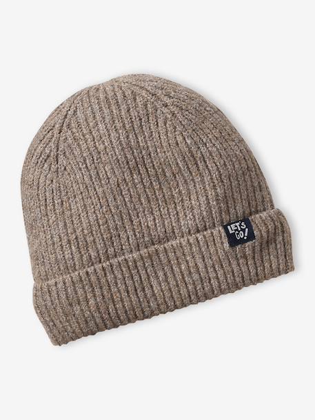 Ensemble bonnet, snood et gants taupe 3 - vertbaudet enfant 