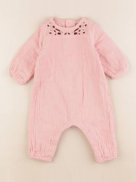 Combinaison doublé - 6 mois Rose 1 - vertbaudet enfant 