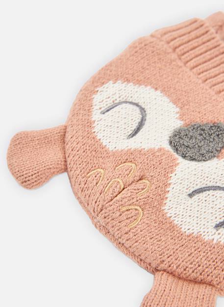 Bonnet bébé imprimé hibou Marron 2 - vertbaudet enfant 