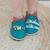 Chaussons bébé cuir souple valentin la formule 1 Bleu 3 - vertbaudet enfant 