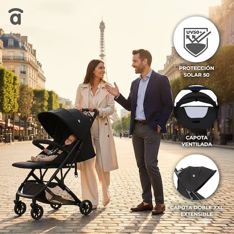 Poussette tumbuctu Beige 3 - vertbaudet enfant 