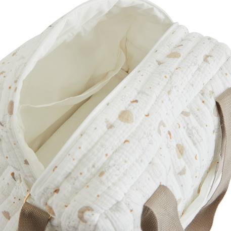 Sac à langer en gaze de coton eliah Ecru 4 - vertbaudet enfant 